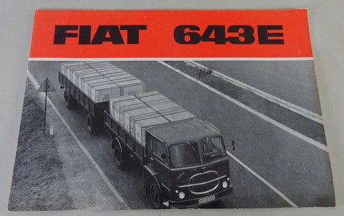 Brochure fiat 643e - brochure,