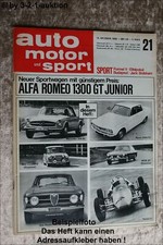 AMS AUTO MOTOR SPORT 21/66