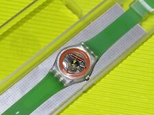 Swatch LADY (25mm PICCOLO) del 1988 - DISQUE ROUGE - LK114 in NUOVO & IMBALLO ORIGINALE