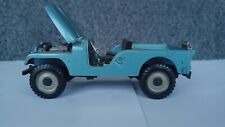 JEEP WILLIS AZZURRA MEBETOYS SCALA 1/25 USATO NO BOX