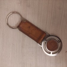 ALVIERO MARTINI Geo Classic Portachiavi con Anelli Naturale