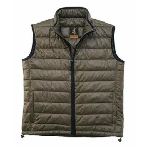 Gilet tiro piuma verde - gilet, da