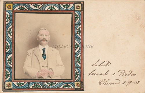 Clusone fotocartolina - clusone,