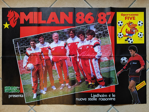 Milan 1986 liedholm nuovi - 1986,
