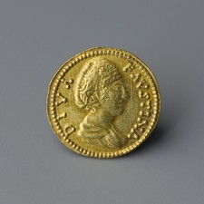 Monete Romane Aureo I Dodici Cesari Silbury Oro 18K [Ø1,9cm, 4grammi]