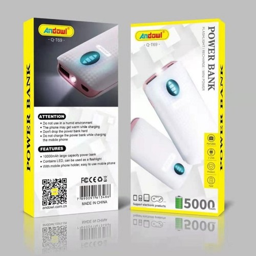 Power bank portatile 5000mah - power,