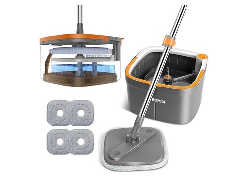 Bomidi spin mop - mop, bucket