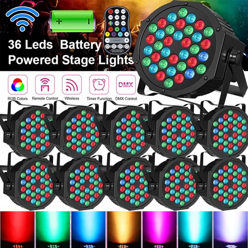 10x batteria 180w rgb - batteria,