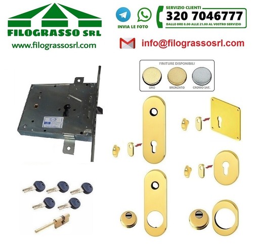Kit serratura porta blindata - blindata, a