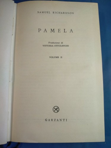 Samuel richardson pamela - richardson,