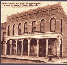 Golden Colorado Bank R. Broad
