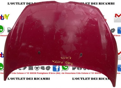 Cofano anteriore ford fiesta - cofano,