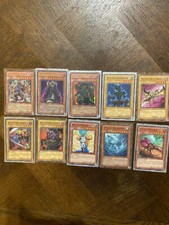 LOT N°3 DE 10 CARTES YU-GI-OH EN PREMIERE ÉDITION ET ÉDITION LIMITÉE 1996
