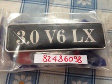 Sigla modello ''3.0 V6 LX'' *ORIGINALE* LANCIA Thema cod. 82486098