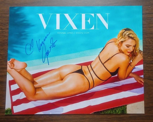 Kenna james foto autografata - kenna,
