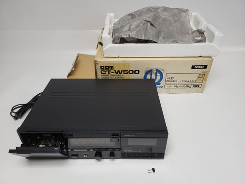 Pioneer w500 dual - pioneer, cassette