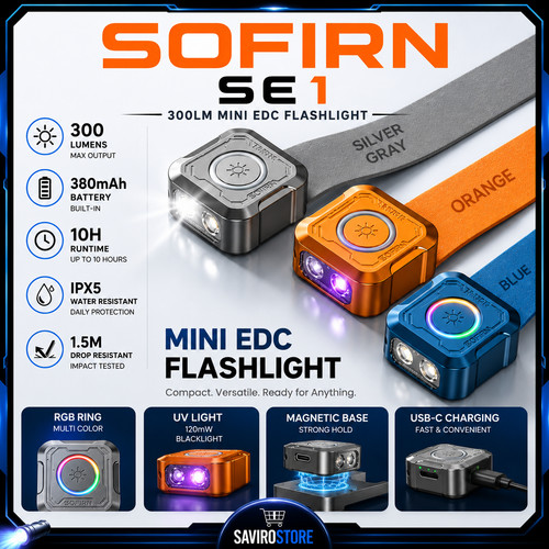 Sofirn se1 300lm - 300lm, mini