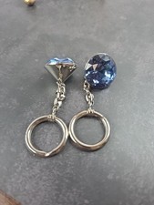 2 Portachiavi in cristallo