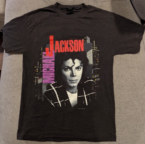 Maglietta michael jackson 1988 - michael,