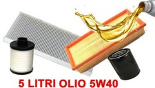 KIT 4 FILTRI TAGLIANDO OLIO