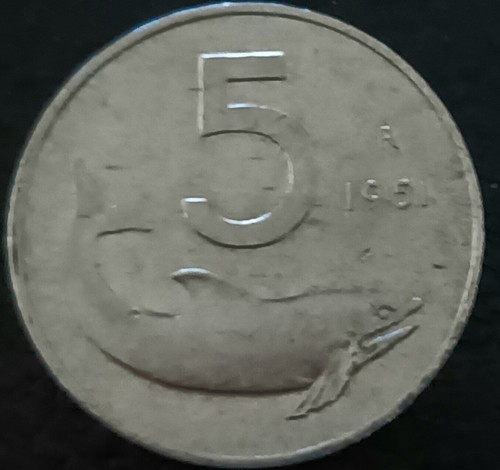 Italia moneta repubblica del - italia,