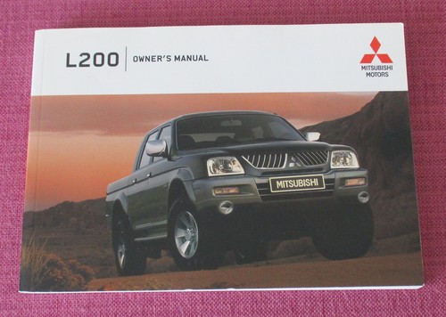 Mitsubishi l200 - mitsubishi, (2004