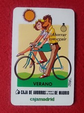 Antiguo calendario bolsillo - antiguo, de