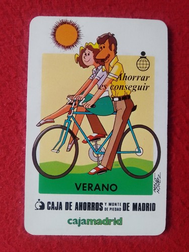 Antiguo calendario bolsillo - antiguo, de