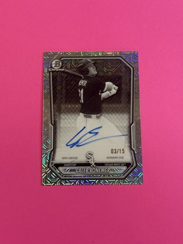 Autografo caleb bonemer 2026 - autografo,