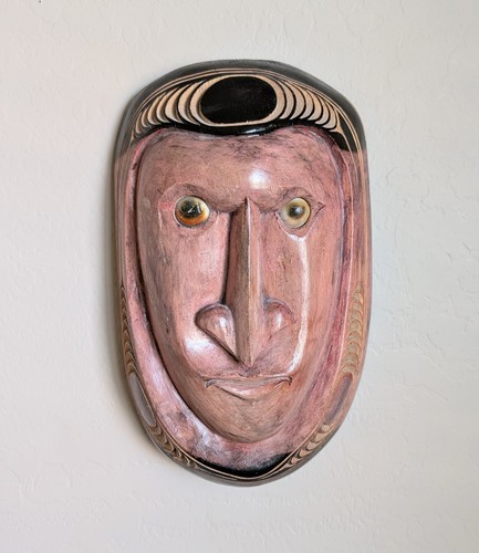 Maschera tribale vintage - , in
