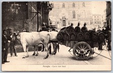 Vtg Perugia Italy Carro con