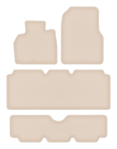 Set tappetini moquette - , beige