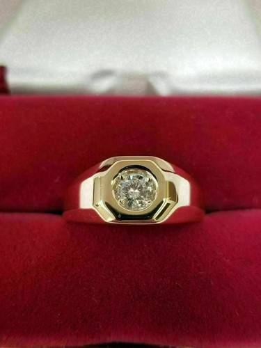 Anello uomo taglio tondo - taglio,