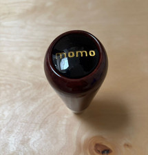 Momo Pomello Cambio Legno Leva Testa Marrone Corsa Universale Legno Mogano