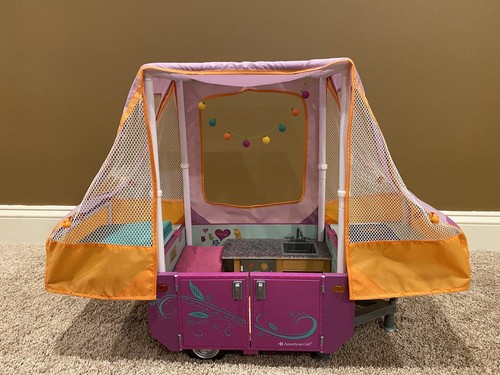 American girl bambola camper - girl,