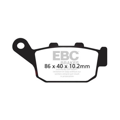 Coppia pastiglie ebc fa140v - coppia,