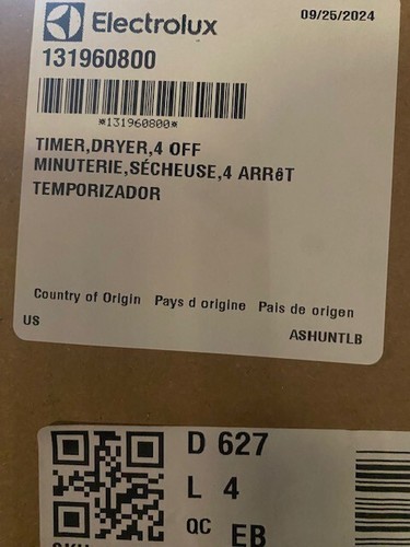 Timer asciugatrice originale