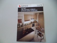 - CATALOGO DEPLIANT BROCHURE CUCINE LEMCA LM 5 - VINTAGE ANNI '70