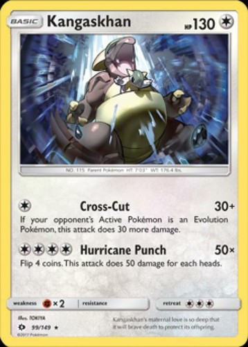 Kangaskhan raro - 2x, (raro