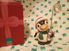 Segnaposto Pinguino Con Doni Natale Thun