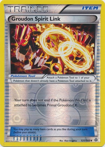 Groudon spirit link 131 - link, xy