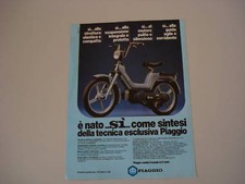 advertising Pubblicità 1979 PIAGGIO SI 50
