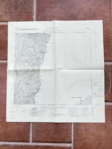 Moschiena 1932 croazia - moschiena, carta