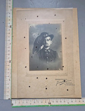 25/1/92)N1 Foto Militari Bersagliere 1895-1902 Cappello Particolare