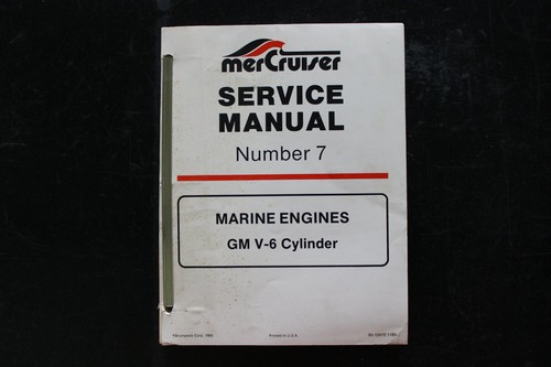 Mercruiser manuale servizio - manuale,