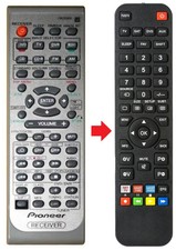 Telecomando adatto per pioneer - telecomando,