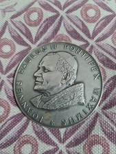MEDAGLIA GIOVANNI PAOLO II GIANDOMENICO IL PANE DELLA PROVVIDENZA Argento 50gr 