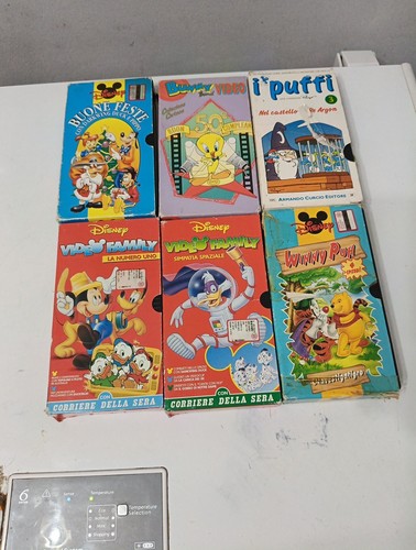 Videocassette cartoni - 6,