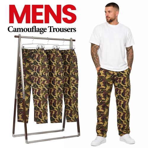 Pantaloni mimetici uomo - pantaloni,