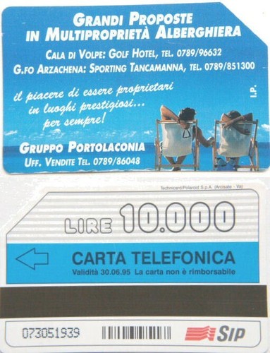 Italy phone card - italy, grandi